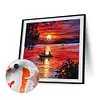 Sunset At Sea-Paint by Numbers Acrylic Painting 20*20cm