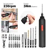 Electric Screwdriver Set LED Light Automatic Screwdriver for Furniture Gaming PC