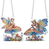 2Pcs Fairy - 5D DIY Craft Pendant