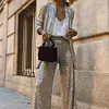 Women's Elegant Sequin Versatile Blazer Suit 