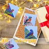 4pcs DIY Rhinestones Mosaic Diamond Painting Corner Bookmark Kit