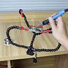 Desk Clamp Soldering Helping Hand 3/4/5 Pcs Flexible Arms Soldering Third Hand
