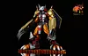 War Greymon & Metal Garurumon - Digimon Resin Statue - Tyrannosaurus Rex Studios