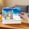 Diamond Painting Unicorn 2027 Paper Calendar Monthly Flip Tabletop Calendar Kit