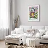 Spring Lantern-14CT Stamped 2 Strands Cross Stitch 21*30cm/8.27*11.81in(Brand)