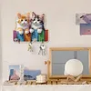 (US Local)Cat 3 Hooks Diamond Painting Hook Rail Diamond Art Hanging Hooks Kit