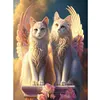 Angel Cat-Paint by Numbers Acrylic Painting 40*50cm