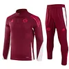 2024 Bayern Half-Pull Training Suit Red Jersey Set 1:1 Thai Quality love fball
