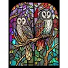 >SALE<Full Embroidery Eco-cotton Thread 11CT Printed Owl Cross Stitch Kit Artwork