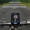 24V/36V/48V Electric Bike Display Screen Waterproof Handlebar Bike Speedometer