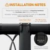 Bike Stopwatch Mount Aluminum Alloy Adjustable Bicycle Handlebar Computer Holder