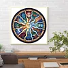 (Counted/Stamped) 11CT Sun Moon Constellation-Cross Stitch 50*50cm/19.68*19.68in