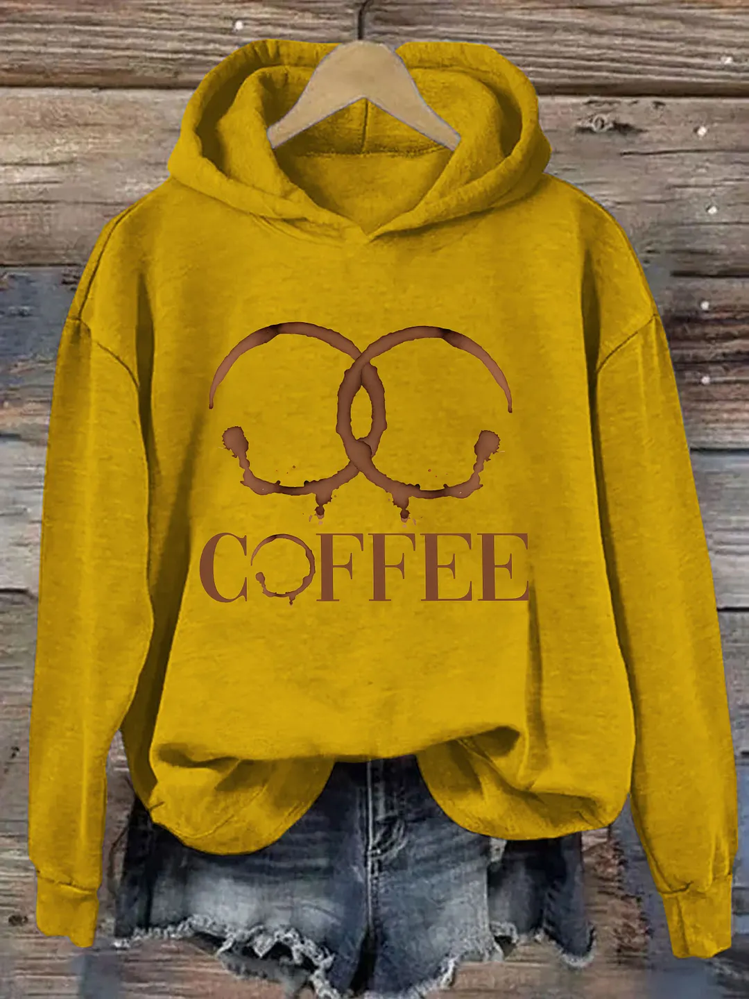 Coffee Stain Rings Hoodie