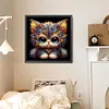 Diamond Painting-DIY Full Round Drill Cat