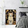 Cats - 11CT Stamped Cross Stitch - 30*45cm