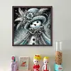 Christmas Snowman-11CT Stamped Cross Stitch 40*40cm/15.75*15.75in