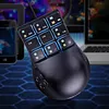 HERTAO competitive gaming wired multi-master button mouse small mechanical keyboard