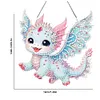 >SALE<Single-Side Dragon Diamond Art Hanging Pendant for Office Decor (Blue Wings)