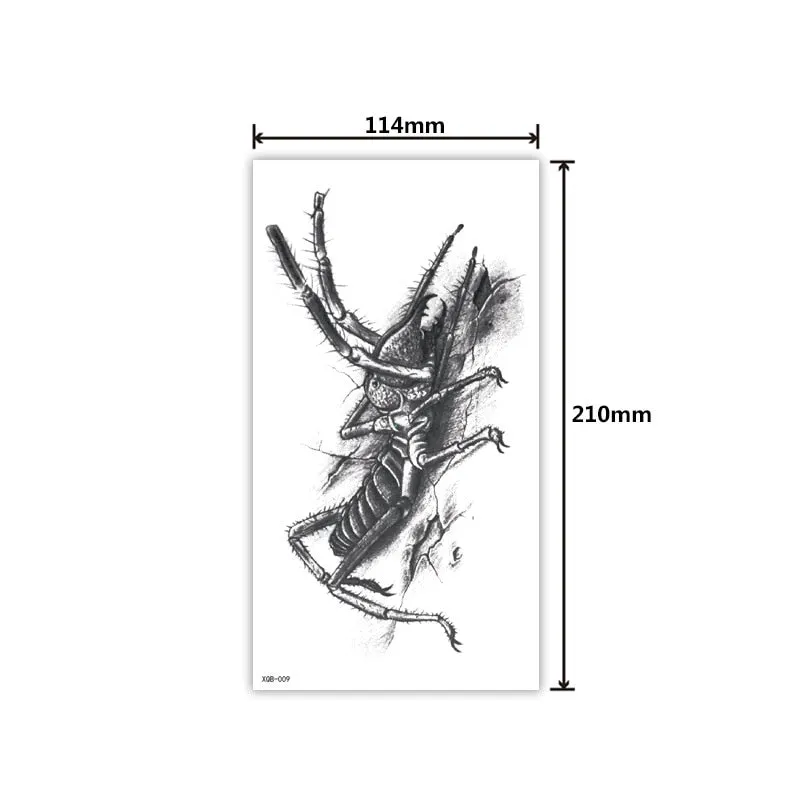 Full Arm Tattoo Sticker Creative Personality Small Full Arm Temporary Tattoo Original Waterproof Sweat Lasting Tattoo Sticker
