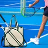 Tennis Tote Bag Large Tennis Bag Sports Handbag Pickleball Bag for Men and Women