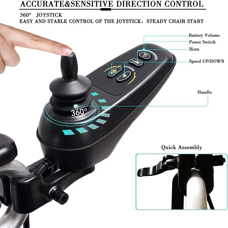 Innuovo Intelligent Lightweight Foldable Electric Wheelchair N5513A