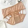 Sexy mid-waist lace seamless briefs