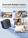 1080P HD Mini Camera with Motion Detection and Night Vision Surveillance Cam APP Control Long Battery Life for Baby Monitor Pet