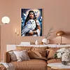 (US Local)Girl-Full Round Diamond Painting 