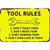 Garage - Vintage Metal Signs - 20*30cm/30*40cm - Warning