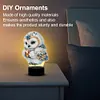 Cute Owl DIY Diamonds Painting Table Lamp 5D DIY Diamond Painting Night Light