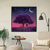 Night-11CT Stamped Cross Stitch Kit(50x50cm)