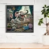 Diamond Painting -DIY Round Drill Elephant(40*40 CM)