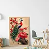 Peacock - 9CT Full Beaded Cross Stitch Kit(40x74cm)