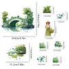 >SALE<Acrylic Arch Bridge Pond Desktop Diamond Art Kits for Home Office Decor