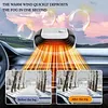 Car Heater 12/24V 120W Portable Electric Heating Fan Defogger Defroster Demister