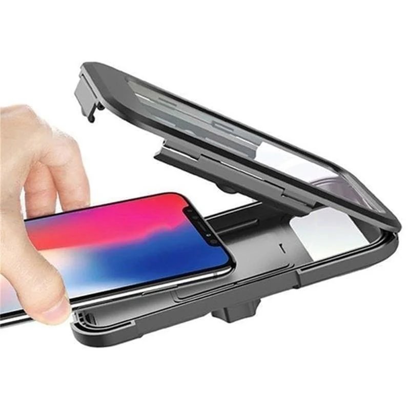 Waterproof mobile phone navigation holder for motorcycle/bicycle riding