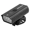 3 Lamp Bead Bike Front Light Night Riding Safety Headlight Digital Display Lamp