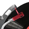 Turntable Headshell with 4 Lead Wires Aluminum Alloy Phono Headshell Mount Replacement for LP Vinyl Pickup Record Player Phonograph