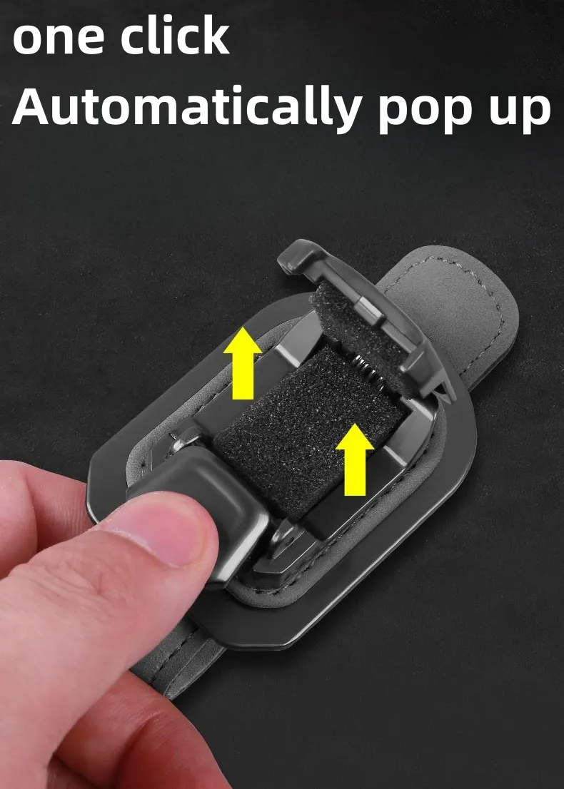 Simple snap car multifunctional glasses clip