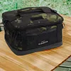 Waterproof Camping Storage Bag & Multi Pocket Outdoor Crossbody Bag(Light Green)