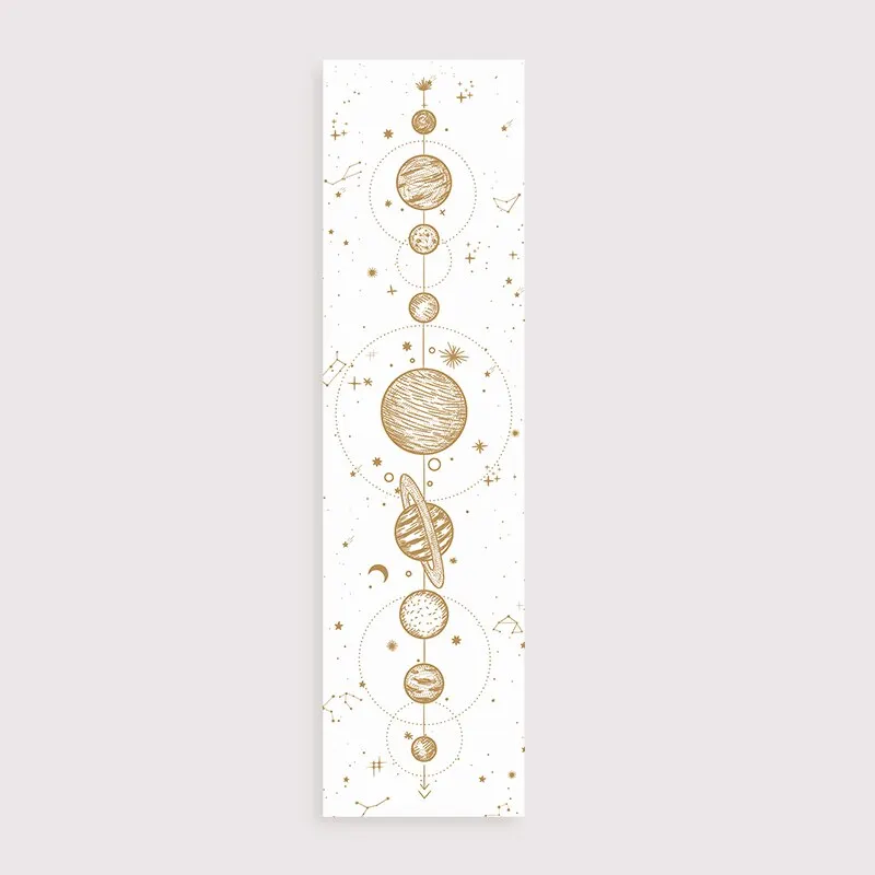 Moon Phase Tapestry Wall Hanging Lunar Eclipse Cycle Psychedelic Carpet Sun Moon Tapestries Bohemian Psychedelic Wall Decoration