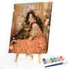 （Big Size)Beauty Cat-Paint by Numbers Acrylic Painting 50*60CM