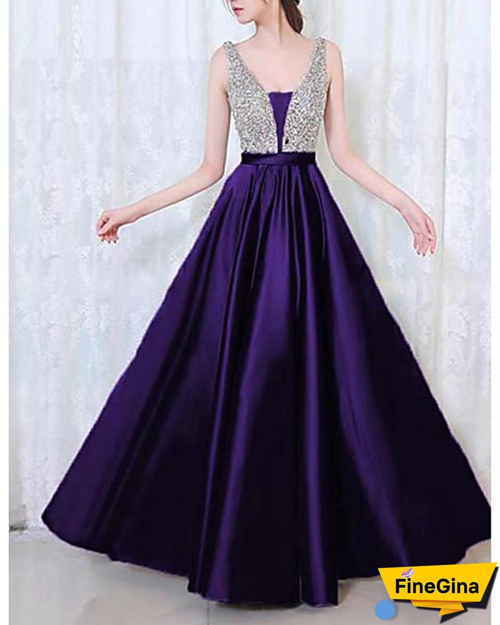Women's A-Line Dress Maxi long Dress Sleeveless Solid Colored Beaded Spring Summer Hot Black Purple Blushing Pink Green S M L XL XXL 3XL Black Dresses