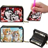 2pcs Animal Pattern Diamond Painting Fashion Card Holder Compact Coin Purse