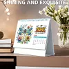 2026 Calendar Diamond Painting Kit DIY Diamond Art Desk Calendar for Home Office