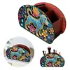 DIY Colorful Wooden Animals Rhinestones Storage Holder Diamond Painting Organizer Rack Kits