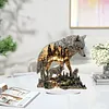 5D DIY Special Shape Diamond Painting Desk Ornament Indian Decor Kit
