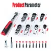 Detachable Ratchet Wrench Kit Wholesale Replaceable Head Box Repair Tools