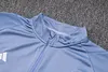 Joyfball 2024/2025 Cruzeiro Half-Pull Training Suit Grey Football Shirt 1:1 Thai Quality
