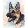(Counted/Stamped) 11CT Dog - Cross Stitch 36*46cm/14.17*18.11in